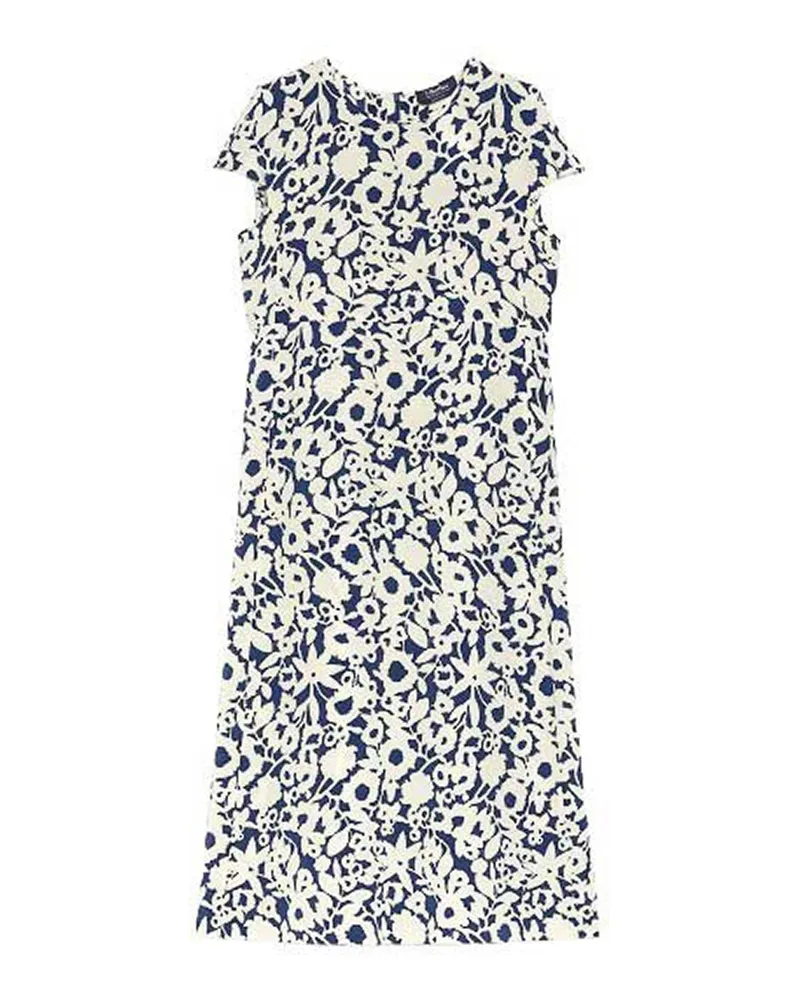 Max Mara Maxikleid - Blau Blau