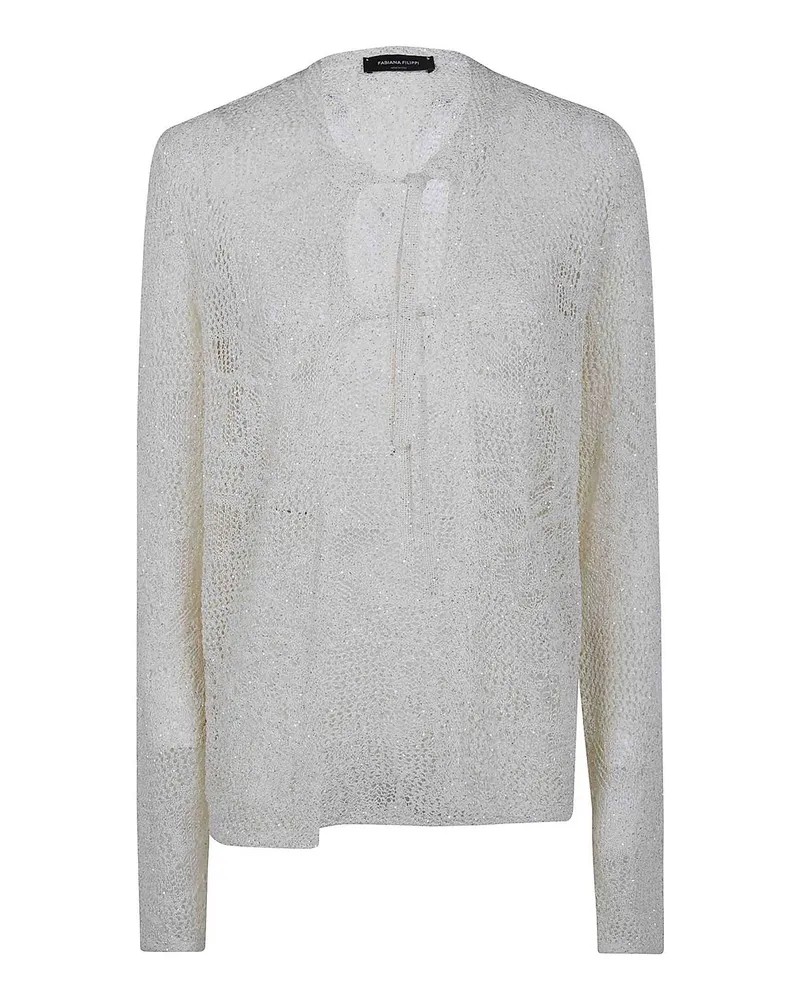 Fabiana Filippi Cardigan - Grau Grau