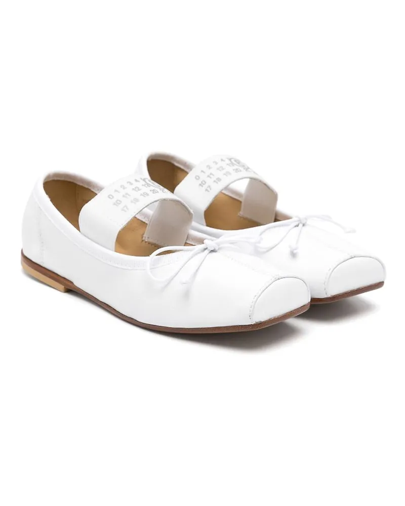 Maison Margiela Ballerinas - Weiß Weiß
