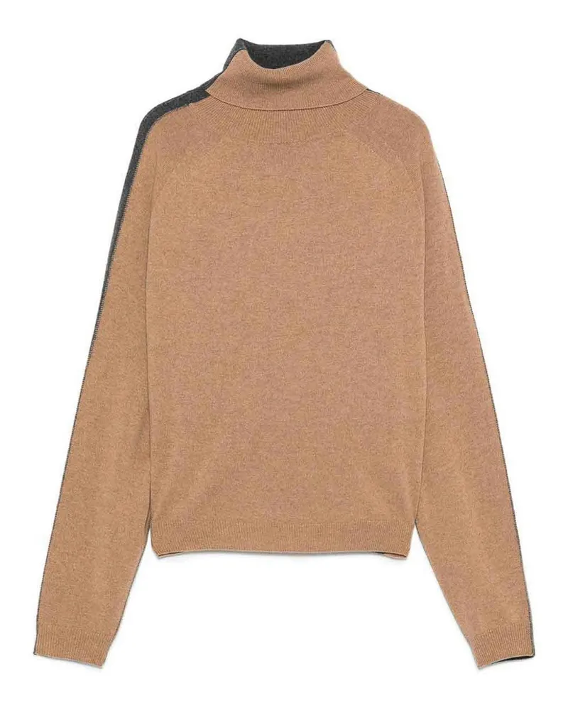 Semicouture Rollkragenpullover - Grau Grau