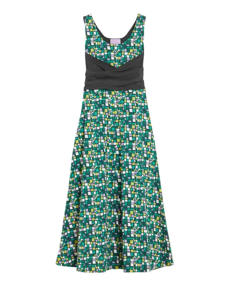 Max Mara Maxikleid - Grün Grün