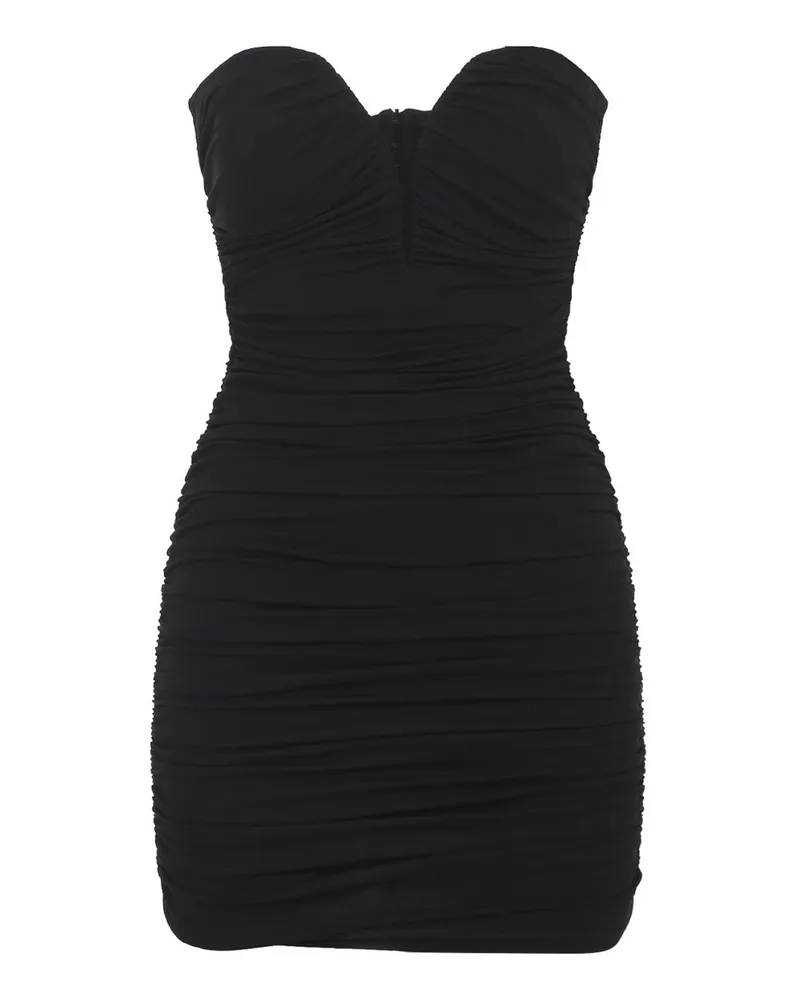 Elisabetta Franchi Kurzes Kleid - Schwarz Schwarz