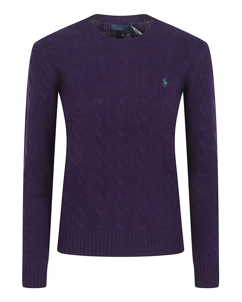 Ralph Lauren Rundhalspullover - Lila Lila