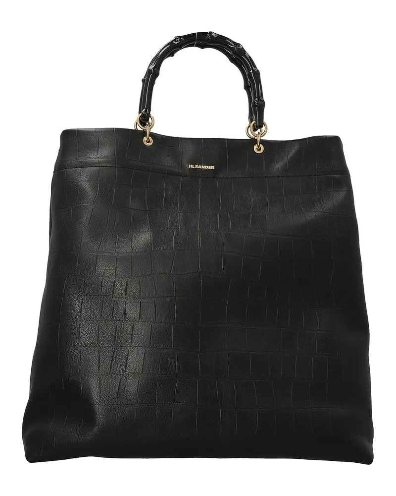 Jil Sander Shopper - Schwarz Schwarz