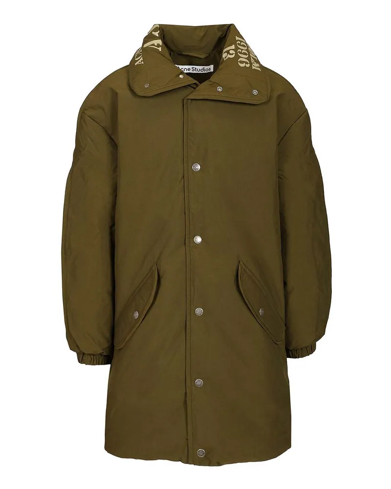 Acne Studios Daunenjacke - Grün Grün