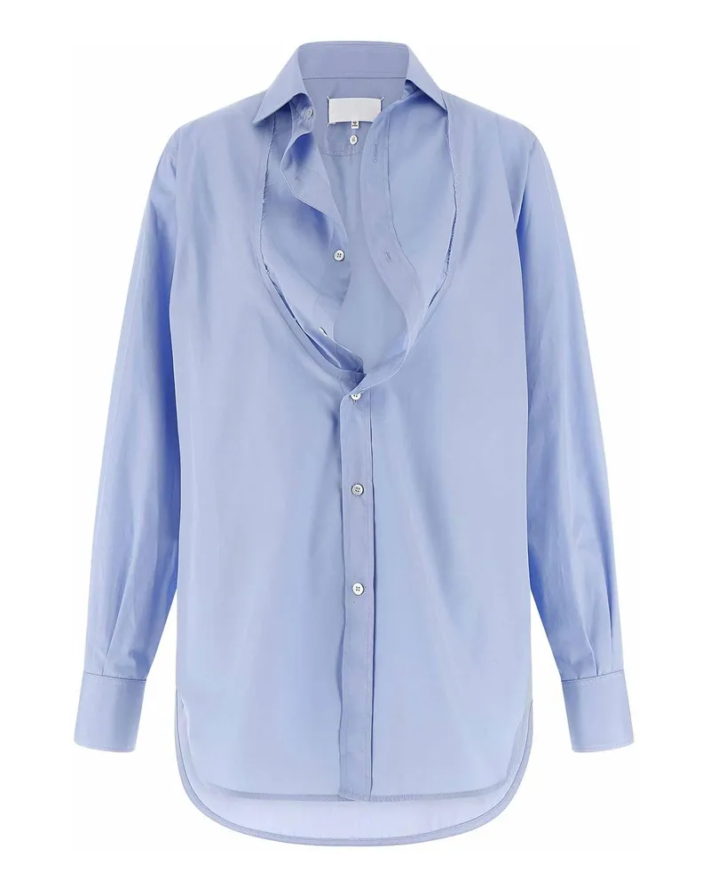 Maison Margiela Hemd - Hellblau Hellblau