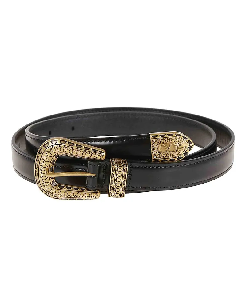 Valentino Garavani Gürtel - Schwarz Schwarz