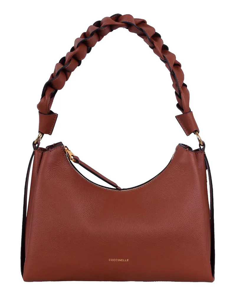 Coccinelle Schultertasche - Braun Braun
