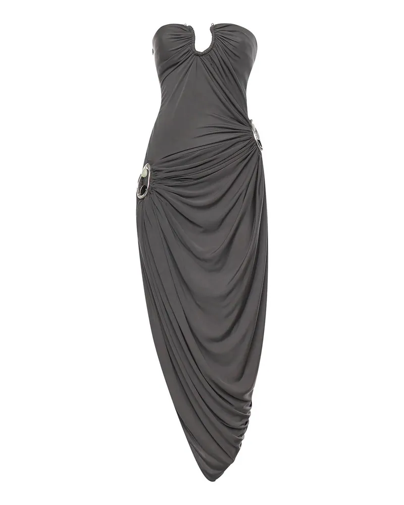 Christopher Esber Knielanges Kleid - Blau Blau