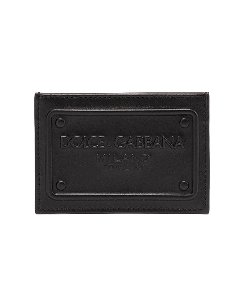 Dolce & Gabbana Portemonnaie - Schwarz Schwarz