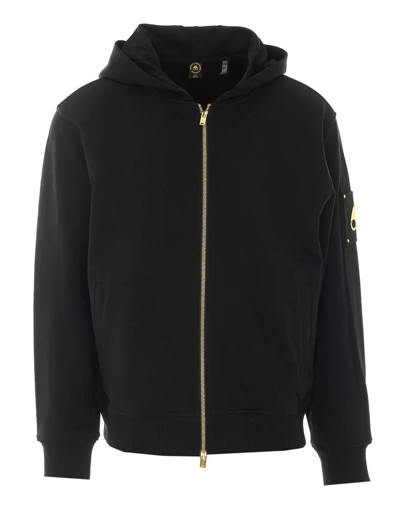Moose Knuckles Sweatshirt - Schwarz Schwarz