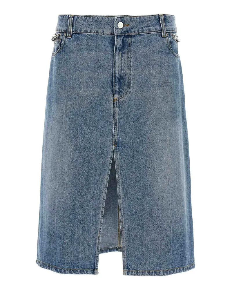 Stella McCartney Midirock - Hellblau Hellblau
