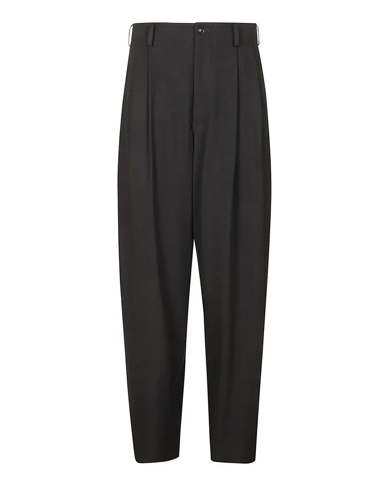 Yohji Yamamoto Casual Hose - Schwarz Schwarz