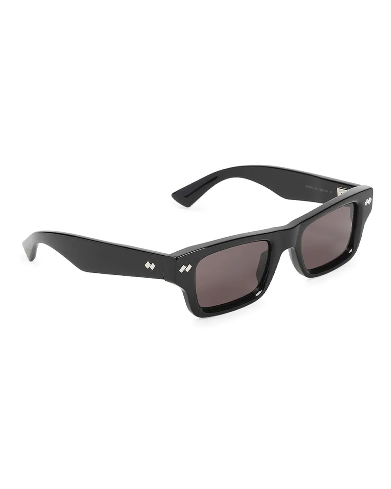 Bottega Veneta Sonnenbrille - Schwarz Schwarz