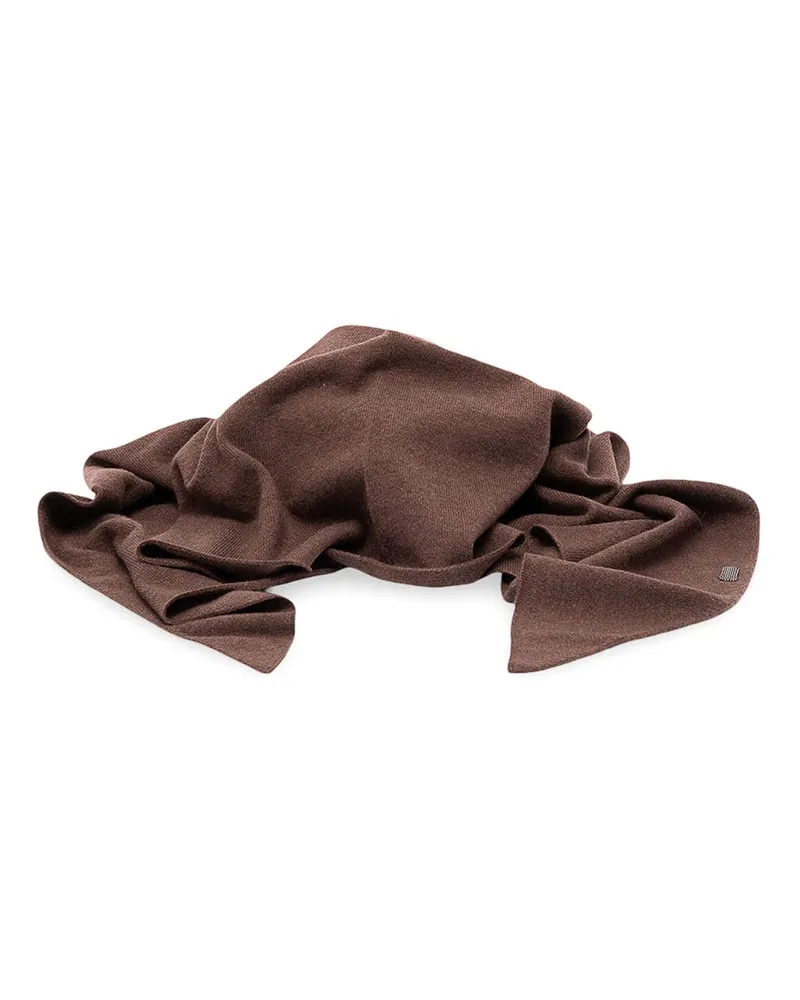 Brunello Cucinelli Schal - Dunkelbraun Dunkelbraun