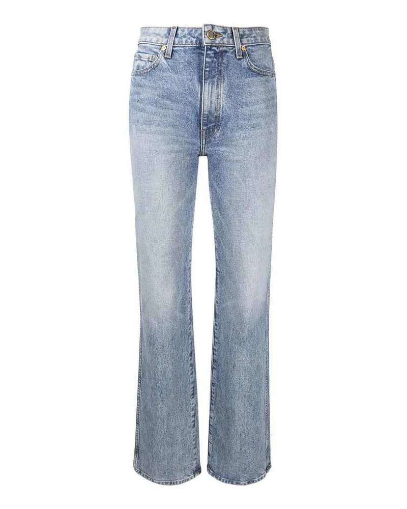 KHAITE Bootcut Jeans - Blau Blau