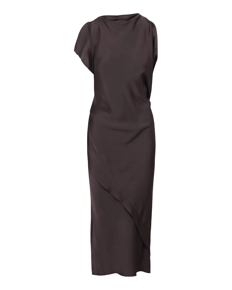 Victoria Beckham Knielanges Kleid - Grau Grau