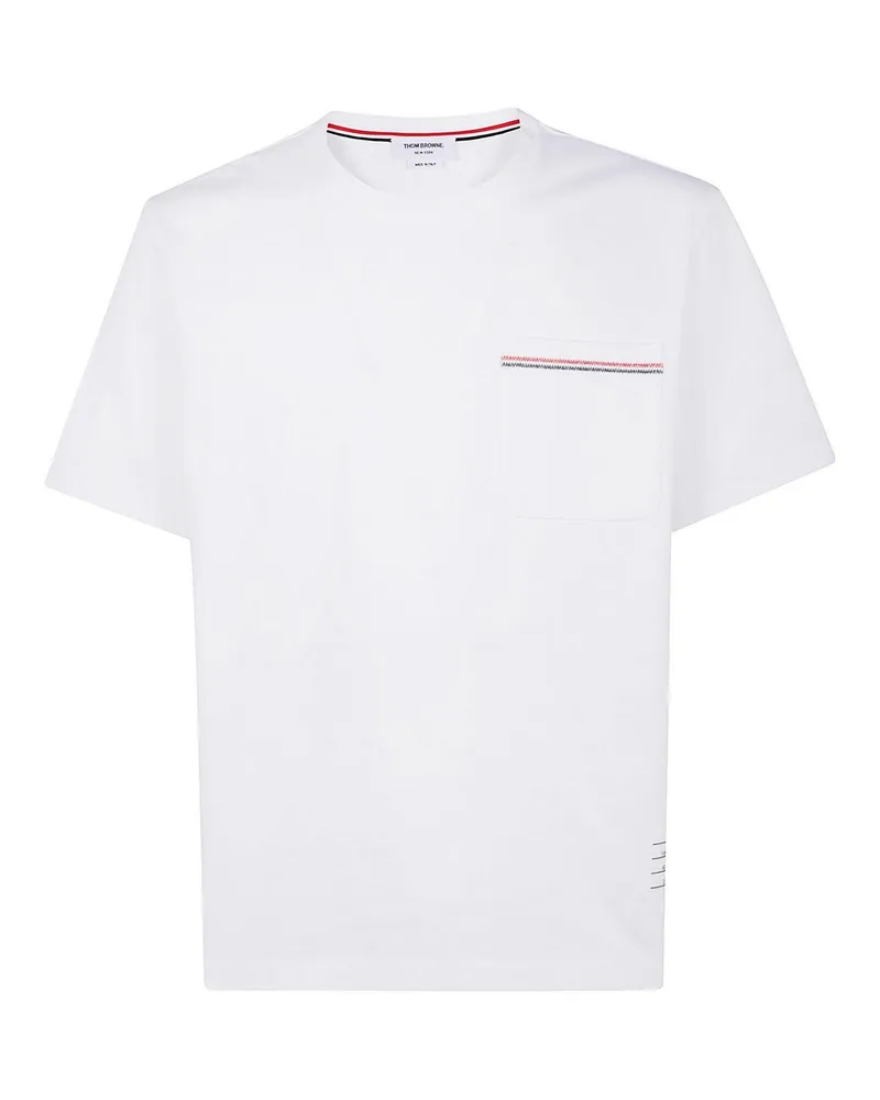 Thom Browne T-Shirt - Weiß Weiß