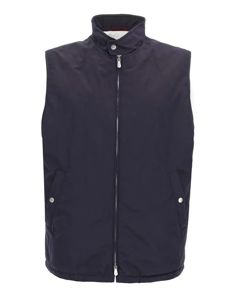 Brunello Cucinelli Weste - Blau Blau