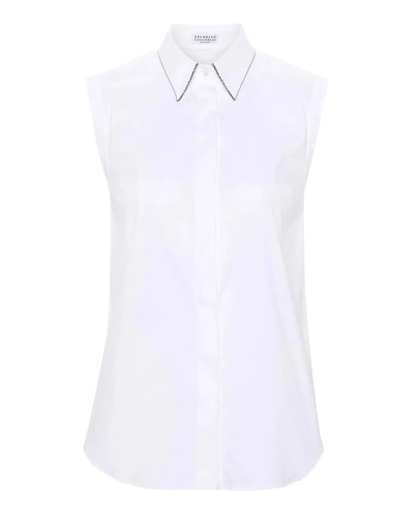 Brunello Cucinelli Hemd - Weiß Weiß