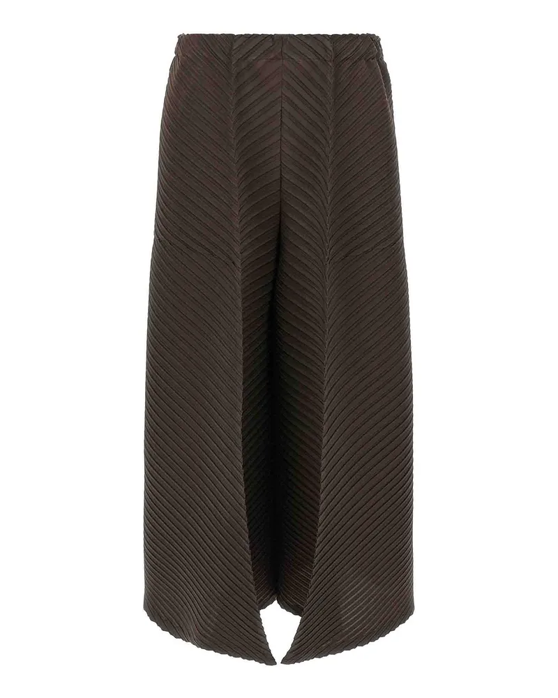 Issey Miyake Casual Hose - Braun Braun