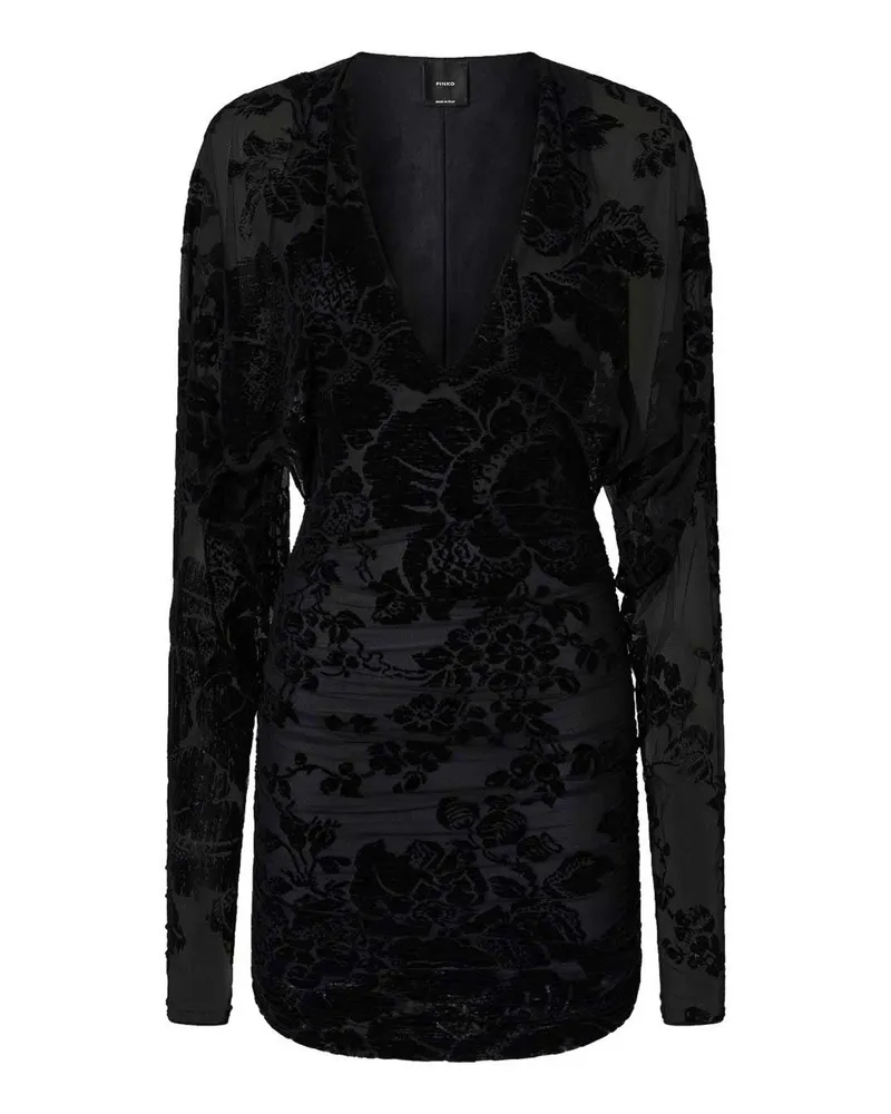 Pinko Kurzes Kleid - Schwarz Schwarz