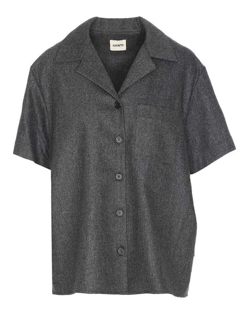 KHAITE Top - Grau Grau
