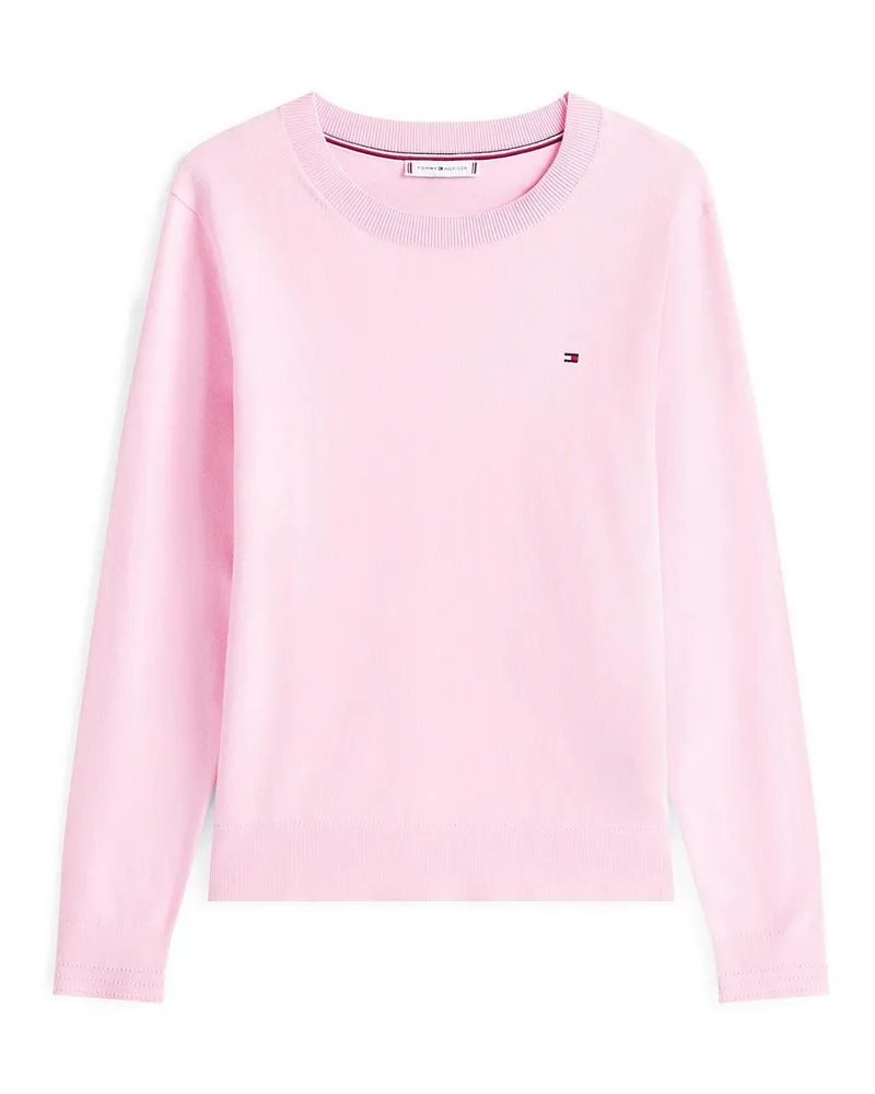 Tommy Hilfiger Rundhalspullover - Nude Nude