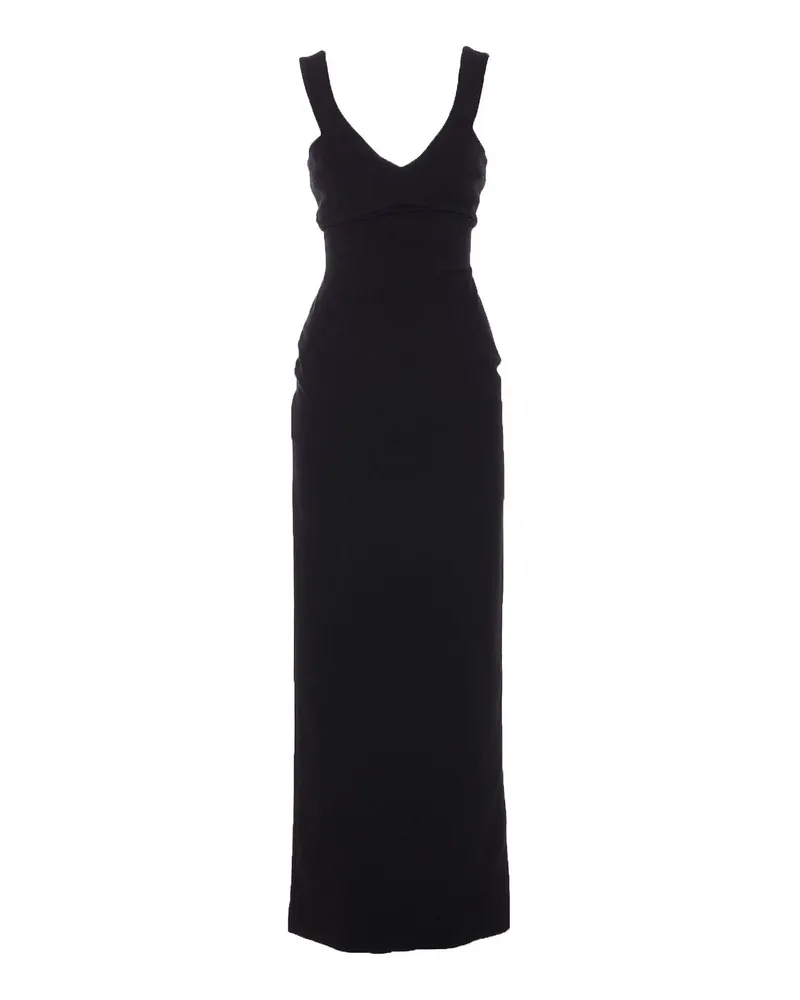 Solace London Maxikleid - Schwarz Schwarz