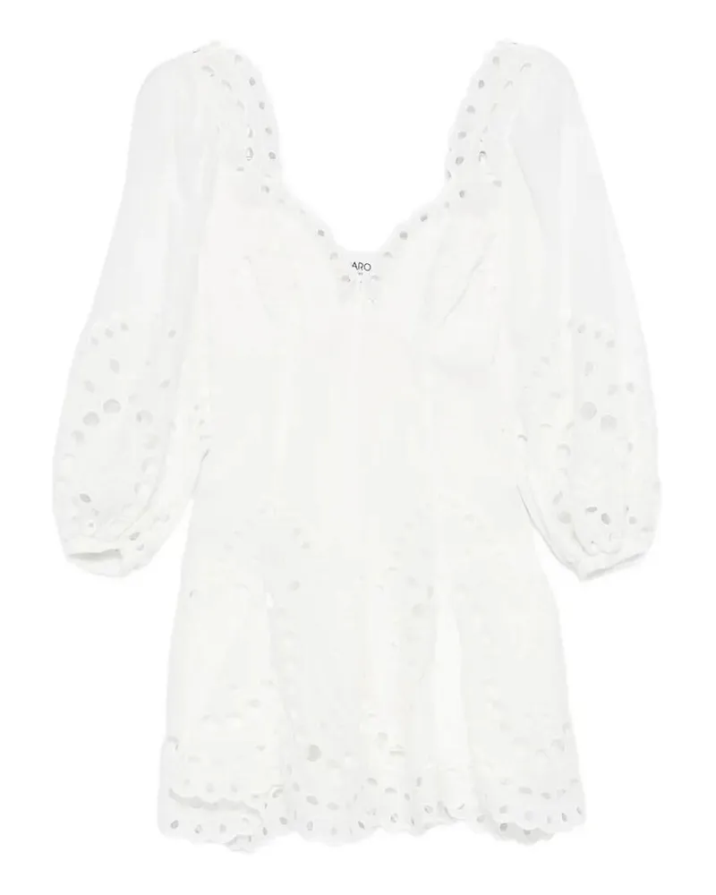 Charo Ruiz Kurzes Kleid - Weiß Weiß
