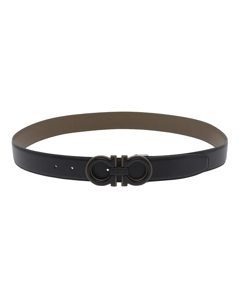Ferragamo Gürtel - Schwarz Schwarz