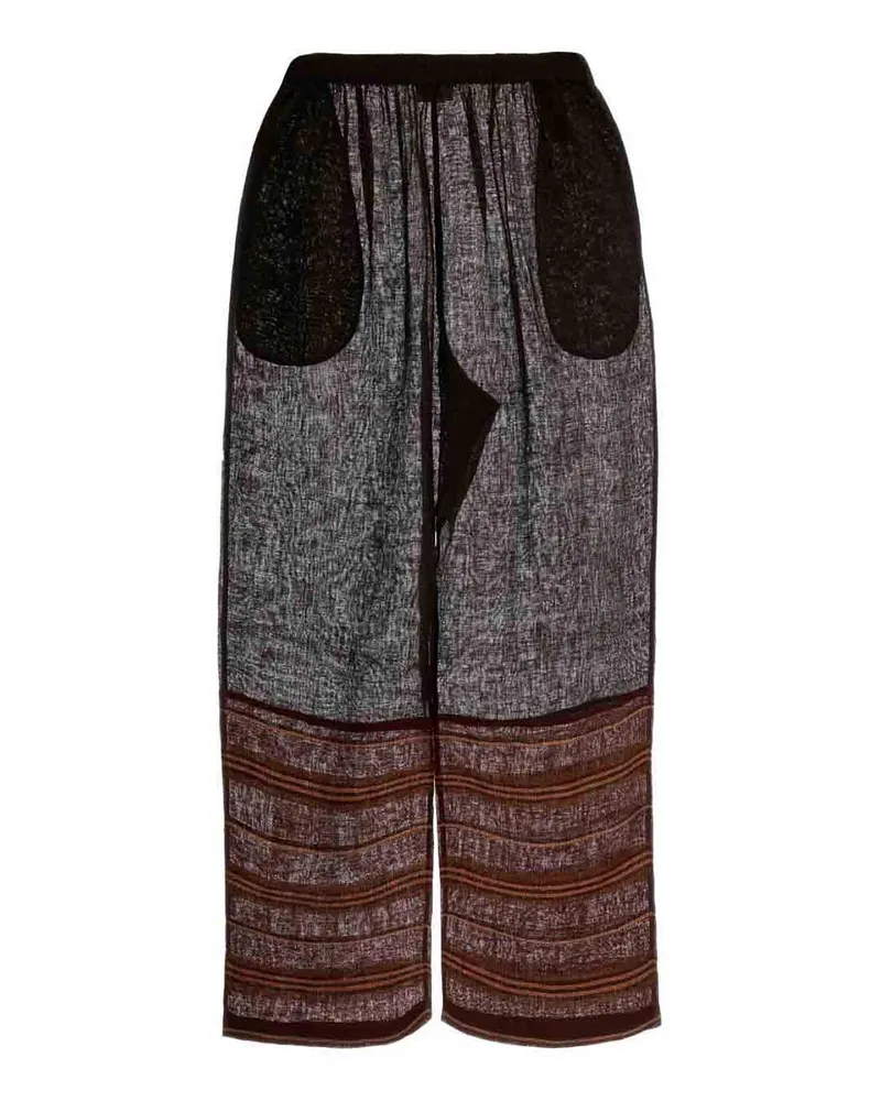 Tory Burch Casual Hose - Braun Braun