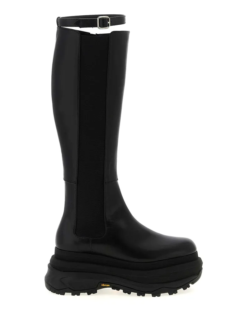 Sacai Stiefel - Schwarz Schwarz