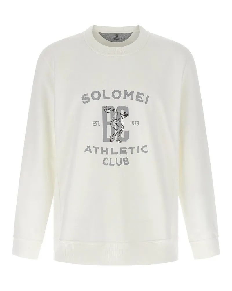 Brunello Cucinelli Sweatshirt - Weiß Weiß