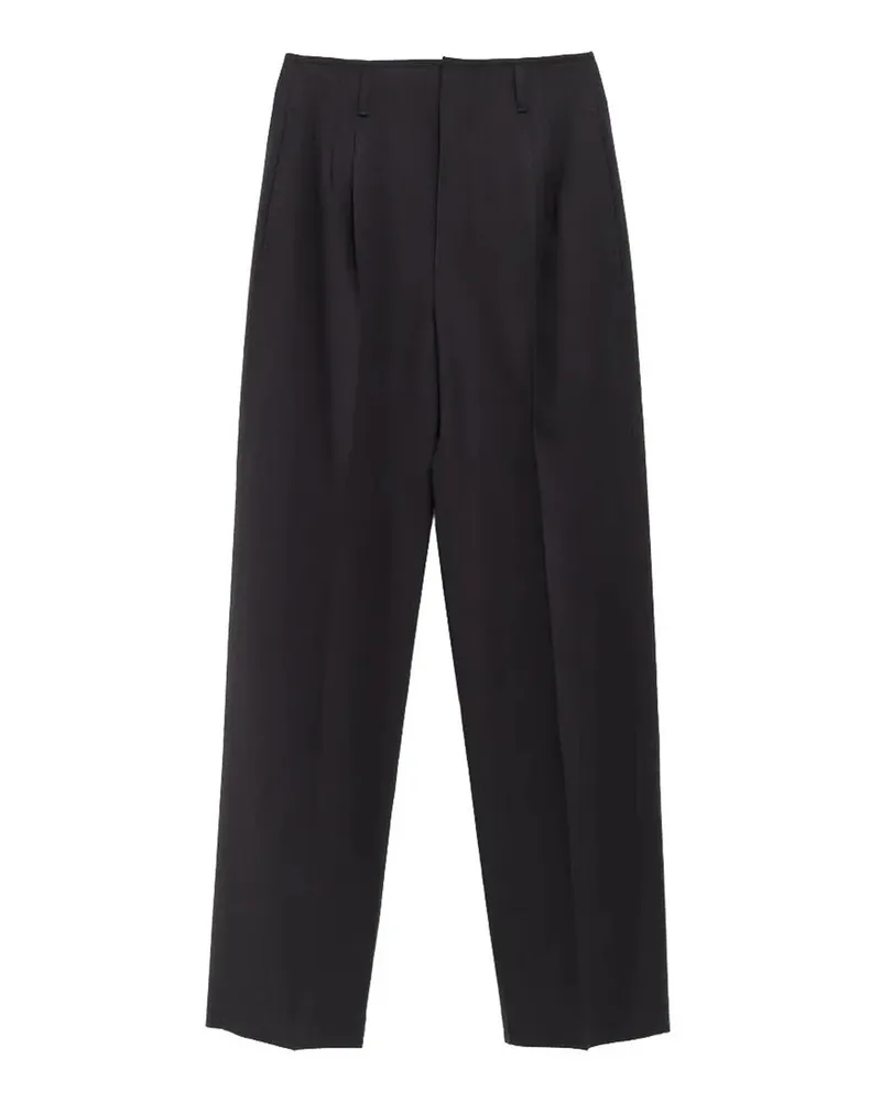 Christophe Lemaire Formale Hose - Schwarz Schwarz
