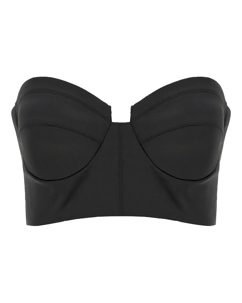 Elisabetta Franchi Top - Schwarz Schwarz
