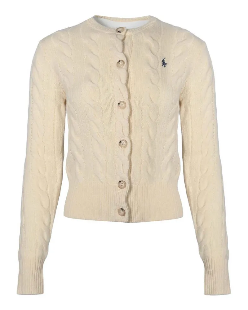 Ralph Lauren Cardigan - Weiß Weiß