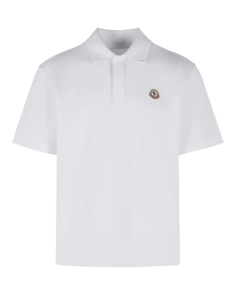 Moncler Poloshirt - Weiß Weiß