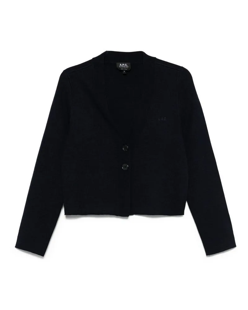 A.P.C. A. P.C. Cardigan - Blau Blau