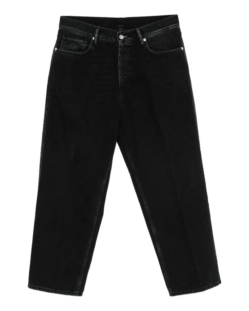 nine:inthe:morning Straight Leg Jeans - Schwarz Schwarz