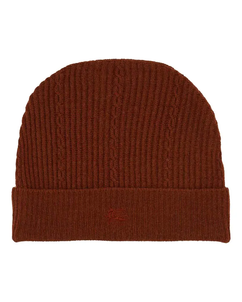 Etro Mütze - Dunkelrot Dunkelrot