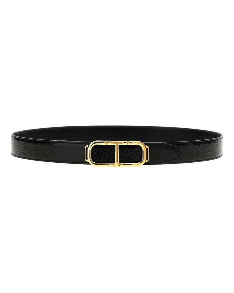 Tom Ford Gürtel - Schwarz Schwarz