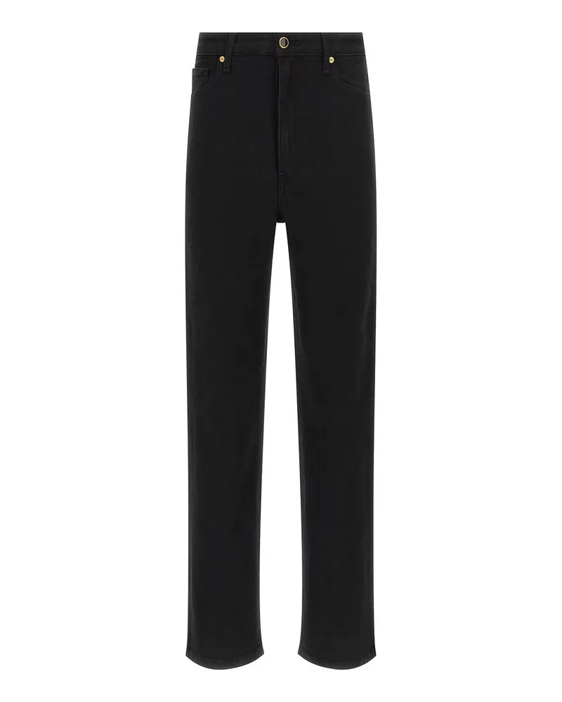 KHAITE Skinny Jeans - Schwarz Schwarz