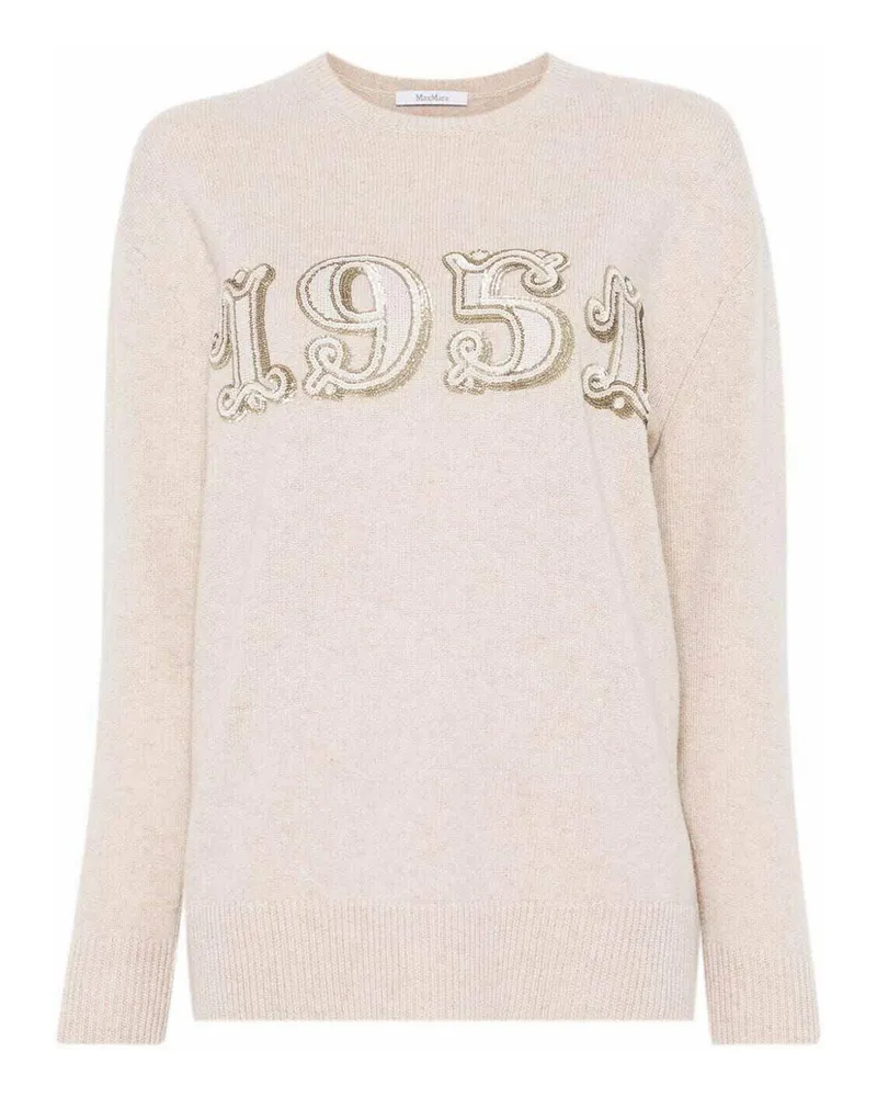 Max Mara Sweatshirt - Beige Beige
