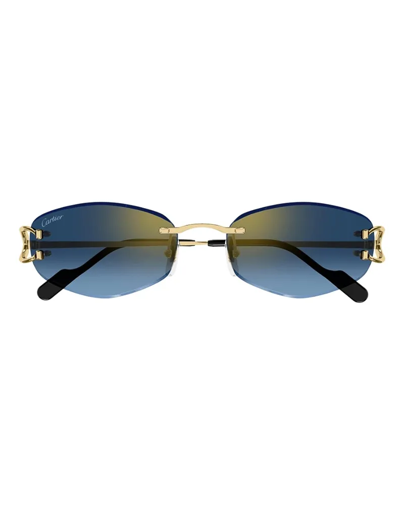 Cartier Sonnenbrille - Blau Blau