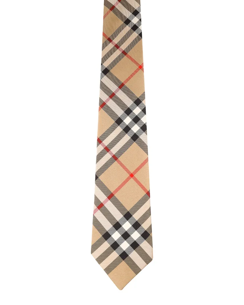 Burberry Krawatte - Gemustert Beige