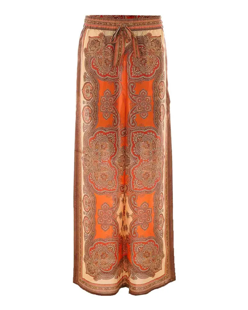 Zimmermann Casual Hose - Orange Orange