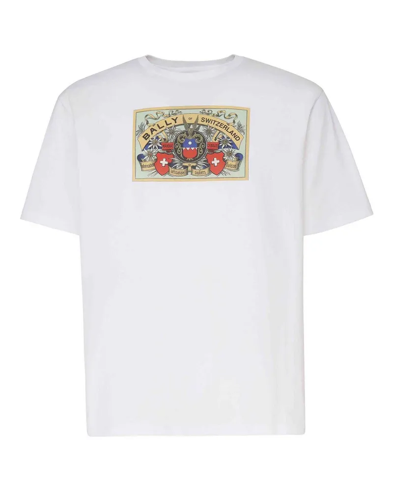 Bally T-Shirt - Weiß Weiß