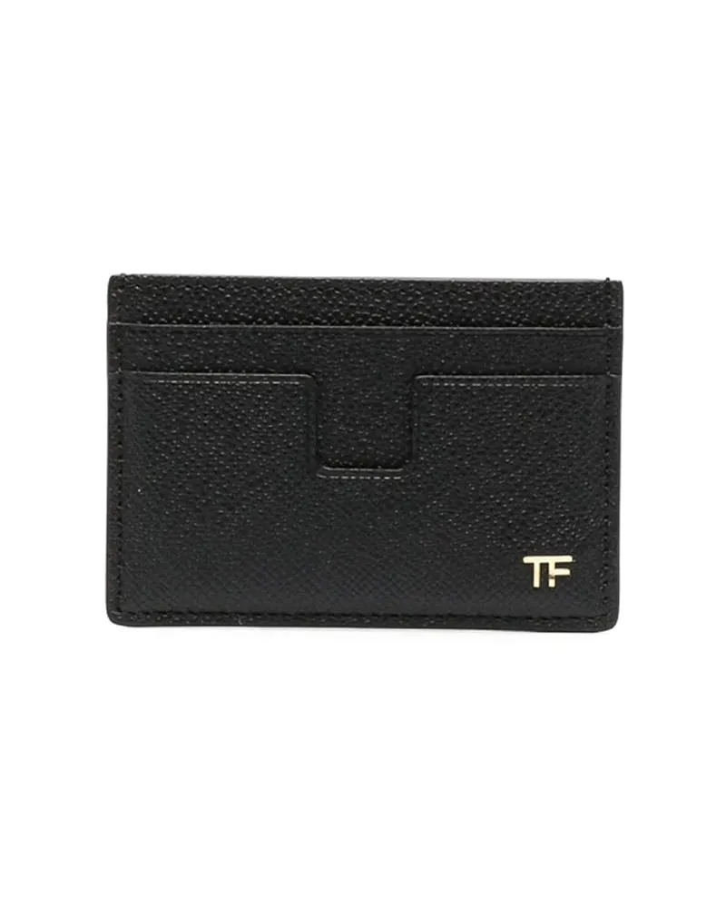 Tom Ford Ledermantel - Schwarz Schwarz