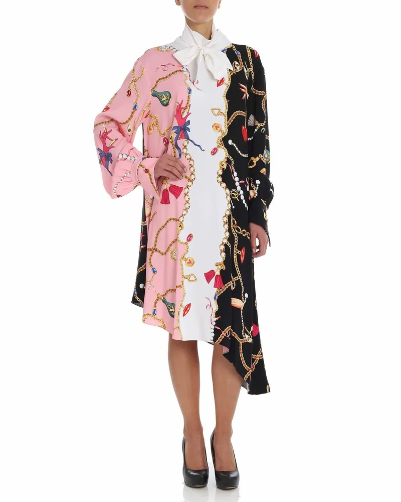 Vivetta Knielanges Kleid - Bunt Bunt